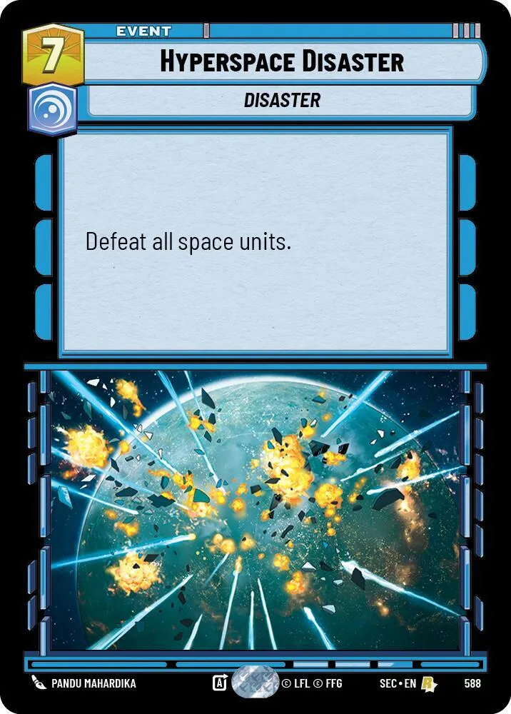 Hyperspace Disaster — Secrets of Power — Star Wars: Unlimited