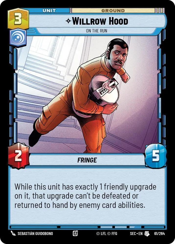 Willrow Hood - En Fuite — Secrets of Power — Star Wars: Unlimited