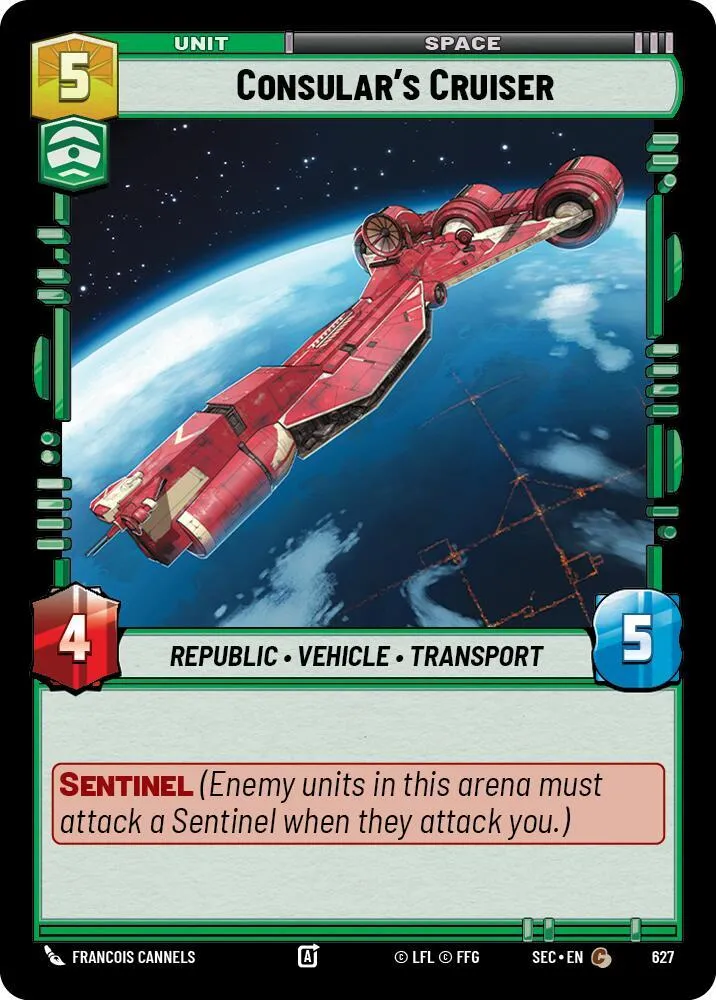 Croiseur Consulaire — Secrets of Power — Star Wars: Unlimited