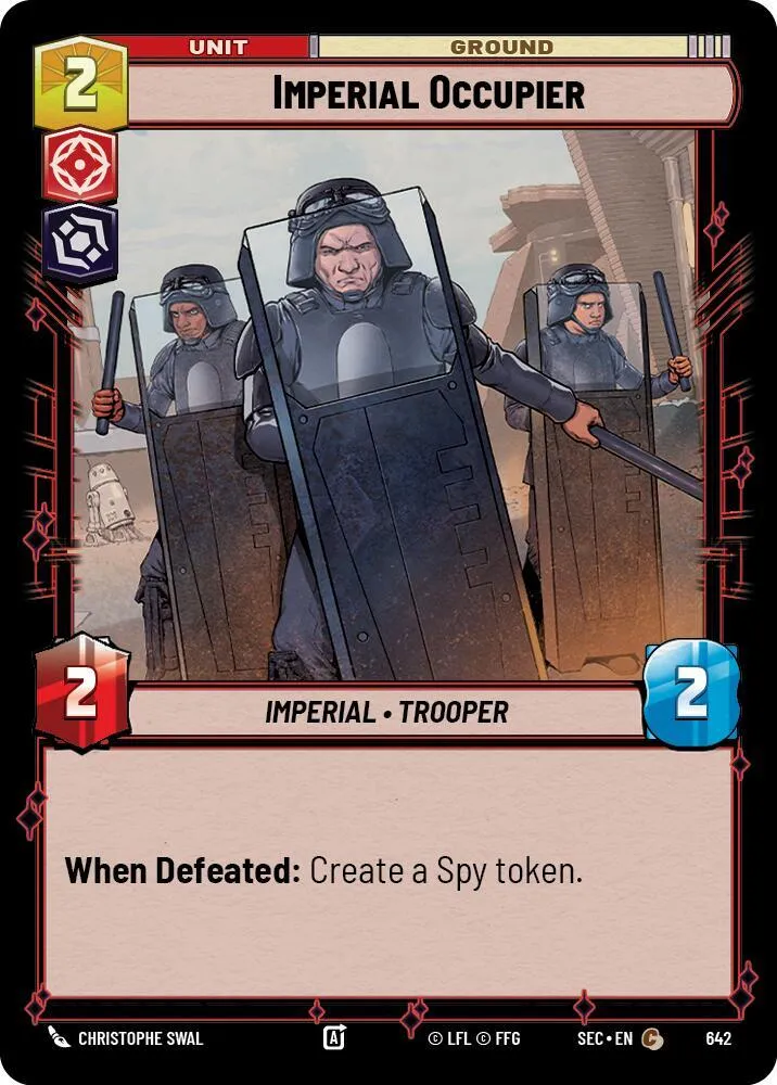 Occupant Impérial — Secrets of Power — Star Wars: Unlimited