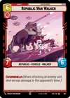 Product image for Republic War Walker