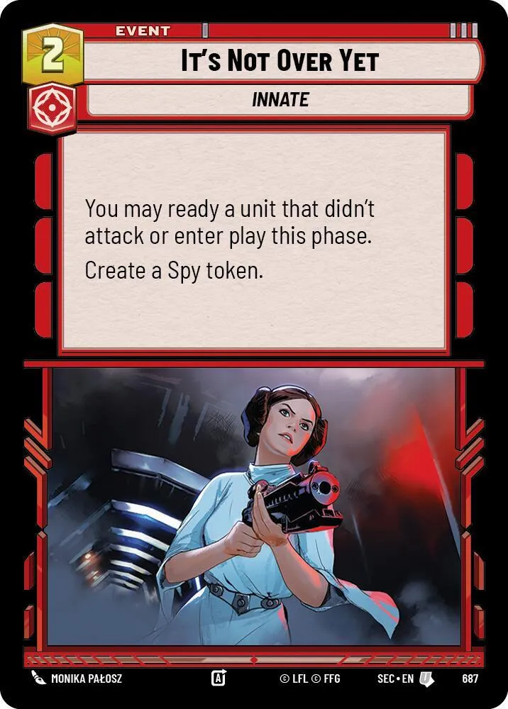 Tout n'Est pas Encore Fini — Secrets of Power — Star Wars: Unlimited
