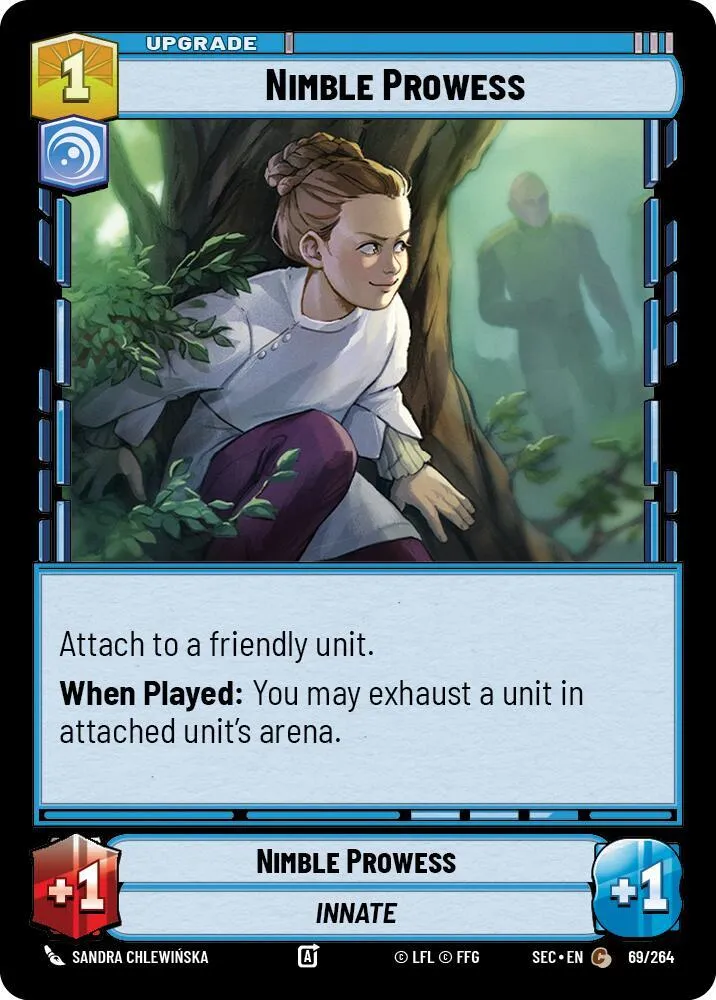 Prouesse d'Agilité — Secrets of Power — Star Wars: Unlimited