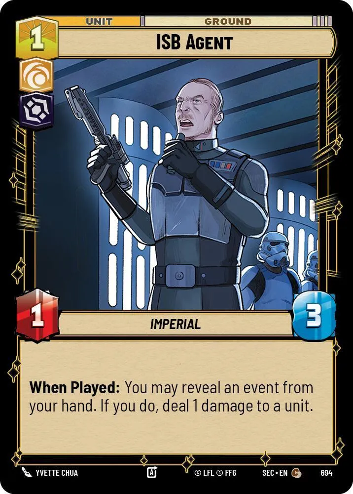 Agent du BSI — Secrets of Power — Star Wars: Unlimited