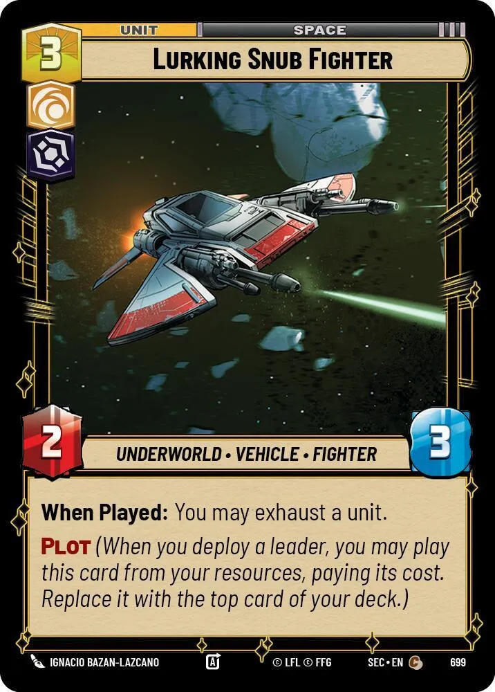 Chasseur Snub Rôdant — Secrets of Power — Star Wars: Unlimited