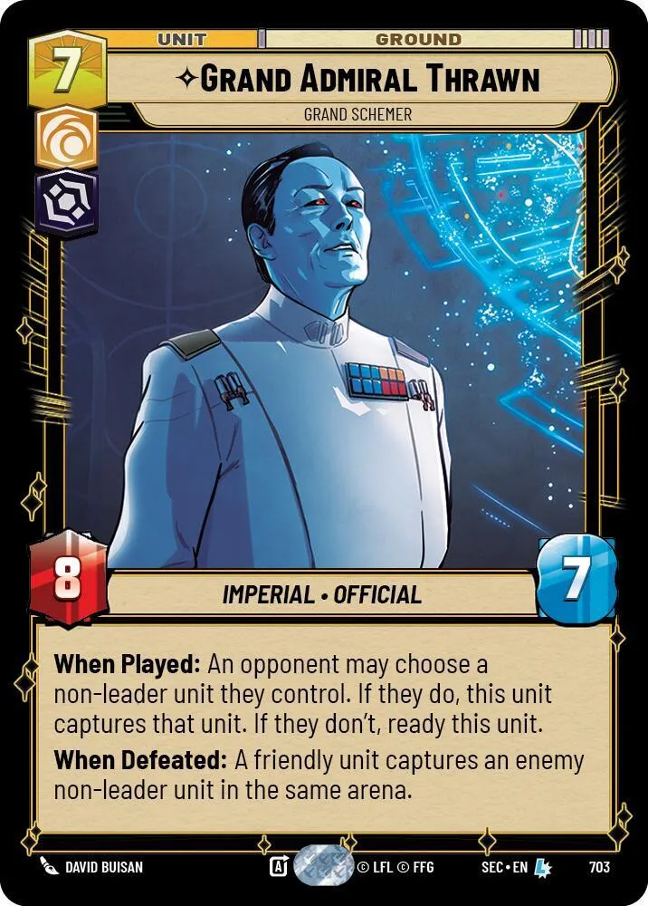 Grand Admiral Thrawn - Grand Schemer — Secrets of Power — Star Wars: Unlimited