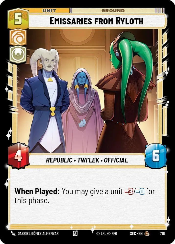 Émissaires de Ryloth — Secrets of Power — Star Wars: Unlimited