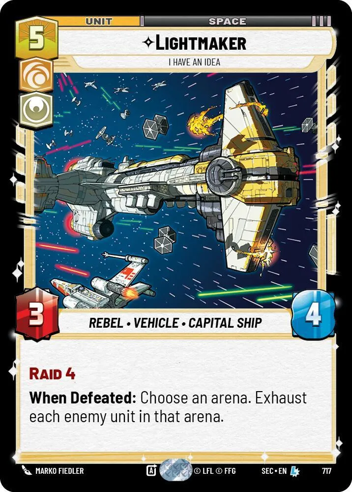 Lightmaker - I Have An Idea — Secrets of Power — Star Wars: Unlimited