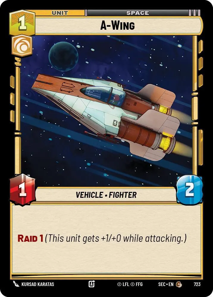 A-Wing — Secrets of Power — Star Wars: Unlimited