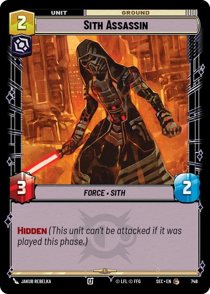 Assassin Sith — Secrets of Power — Star Wars: Unlimited