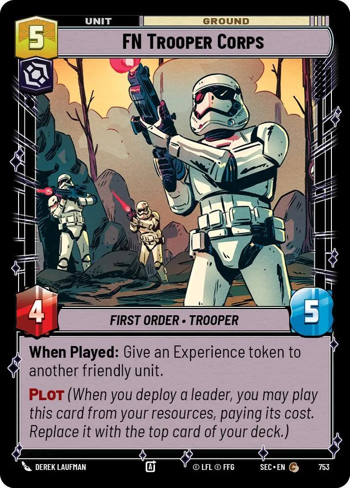 Soldats du Corps FN — Secrets of Power — Star Wars: Unlimited