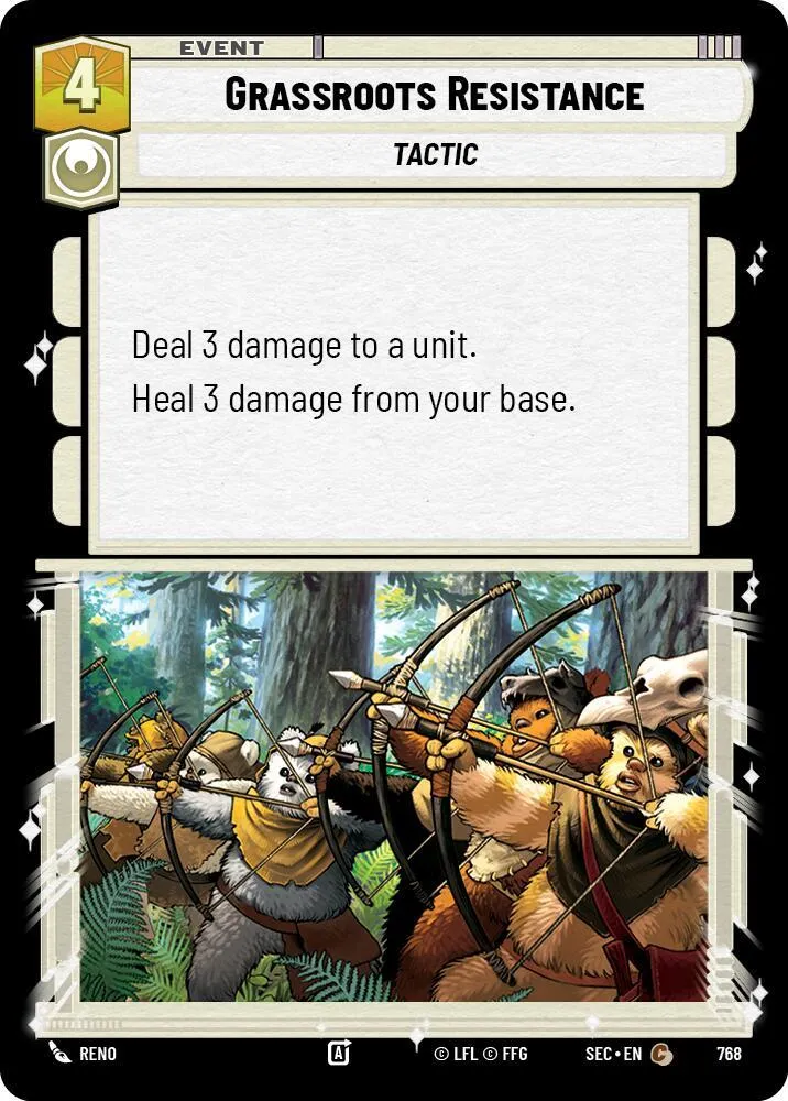 Résistance Communautaire — Secrets of Power — Star Wars: Unlimited
