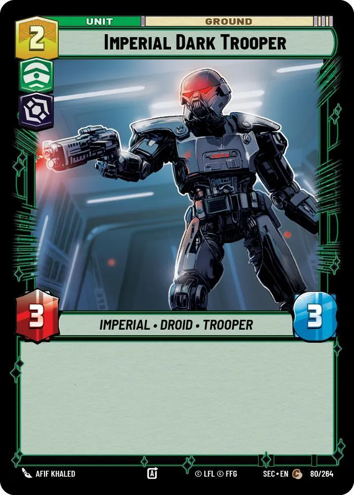 Dark Trooper Impérial — Secrets of Power — Star Wars: Unlimited