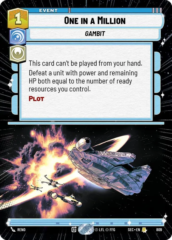 One in a Million — Secrets of Power — Star Wars: Unlimited