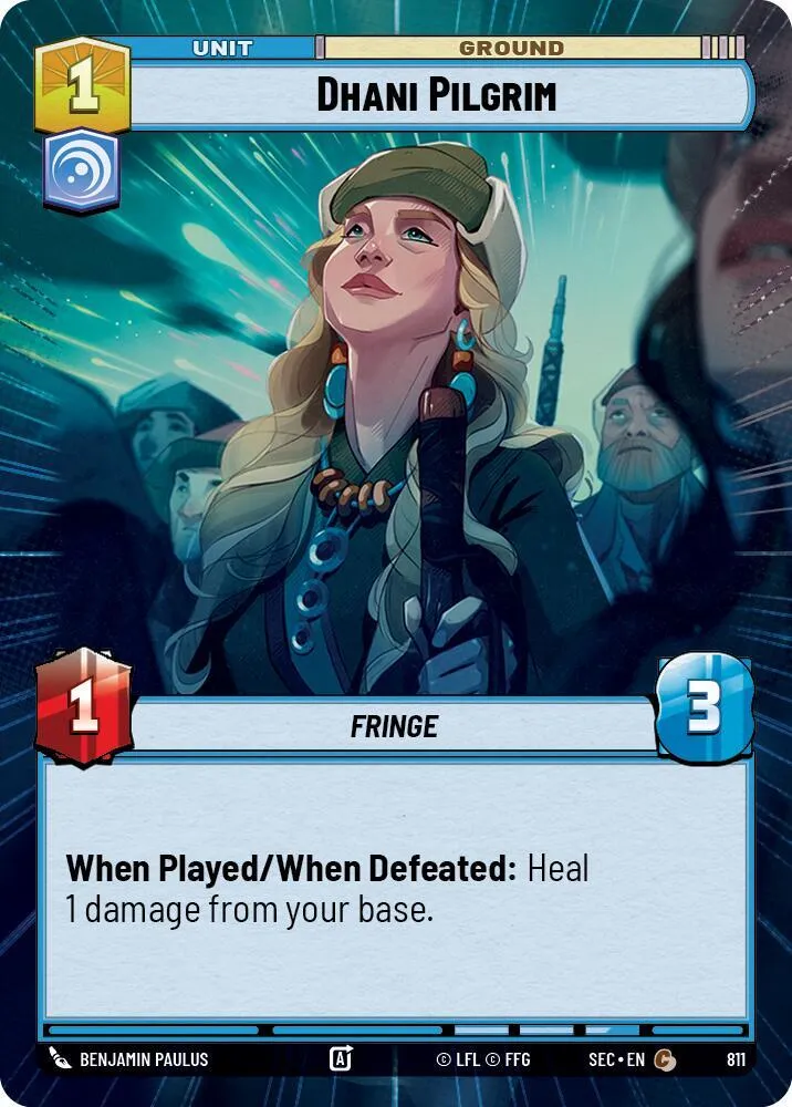 Pèlerine Dhani — Secrets of Power — Star Wars: Unlimited
