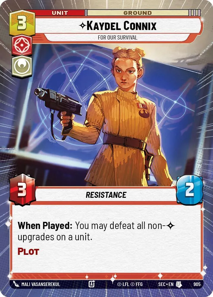 Kaydel Connix - For Our Survival — Secrets of Power — Star Wars: Unlimited
