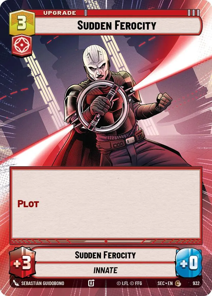 Sudden Ferocity — Secrets of Power — Star Wars: Unlimited