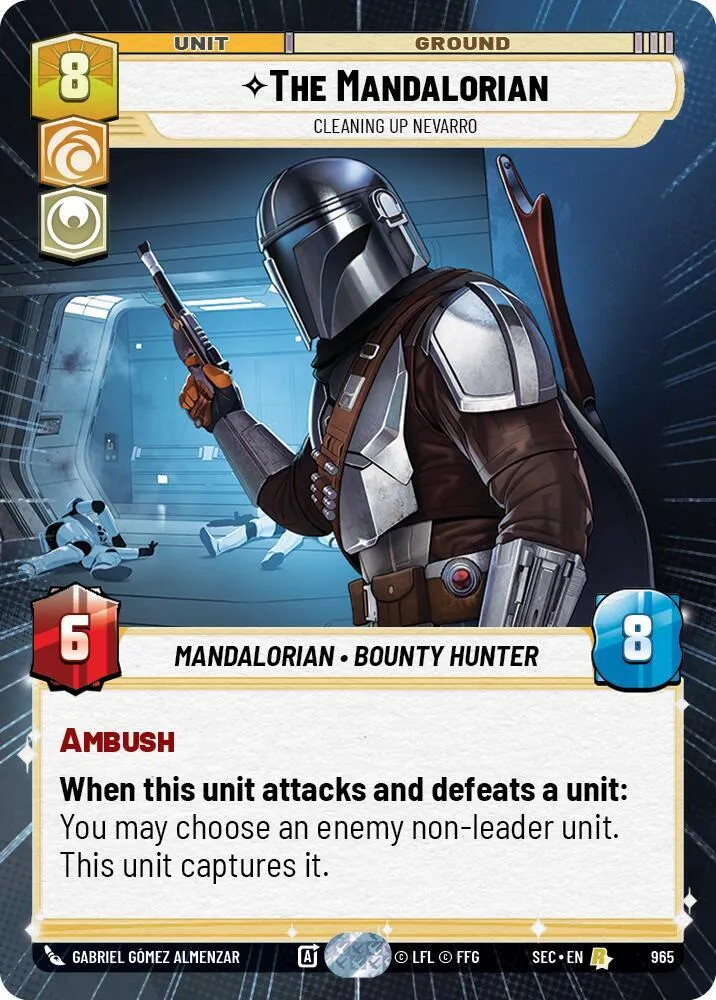 The Mandalorian - Cleaning up Nevarro — Secrets of Power — Star Wars: Unlimited