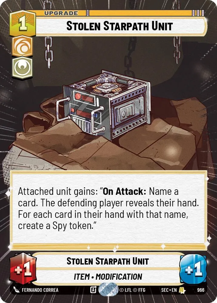 Module Starpath Volé — Secrets of Power — Star Wars: Unlimited