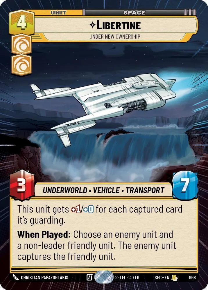 Libertine - Avec Son Nouveau Propriétaire — Secrets of Power — Star Wars: Unlimited