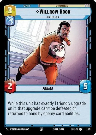 Willrow Hood - En Fuite — Secrets of Power — Star Wars: Unlimited