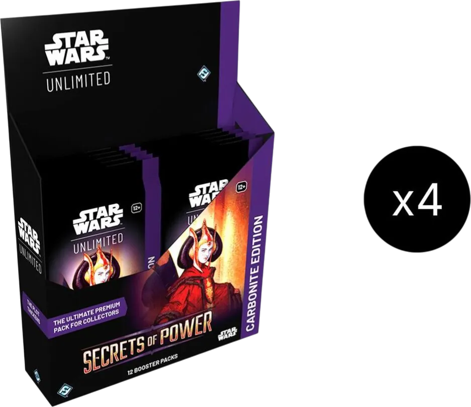 Secrets of Power Carbonite Edition - Booster Case from Secrets of Power - Star Wars: Unlimited