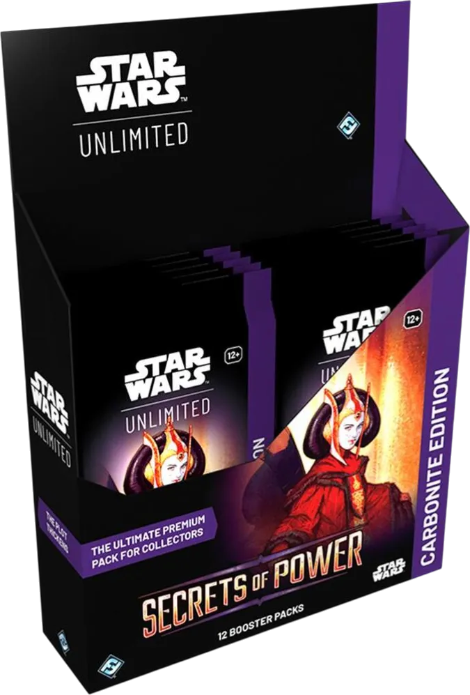 Secrets of Power Carbonite Edition - Booster Display — Secrets of Power — Star Wars: Unlimited
