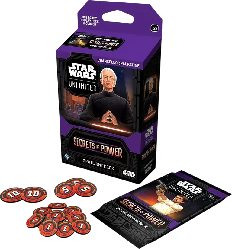 Secrets of Power - Spotlight Deck: Chancellor Palpatine from Secrets of Power - Star Wars: Unlimited