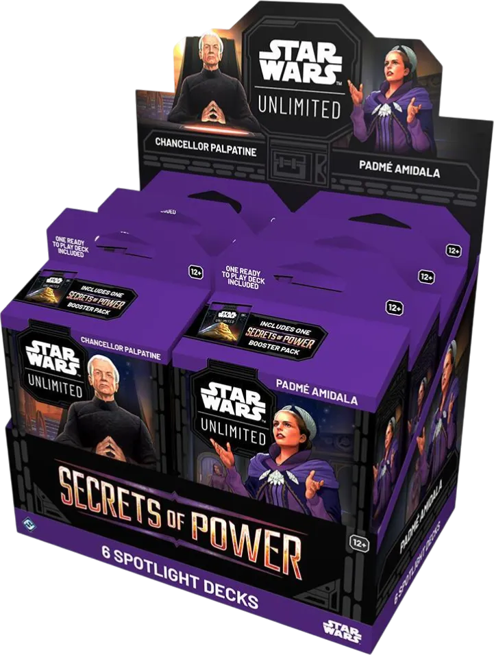 Secrets of Power - Spotlight Deck Display from Secrets of Power - Star Wars: Unlimited