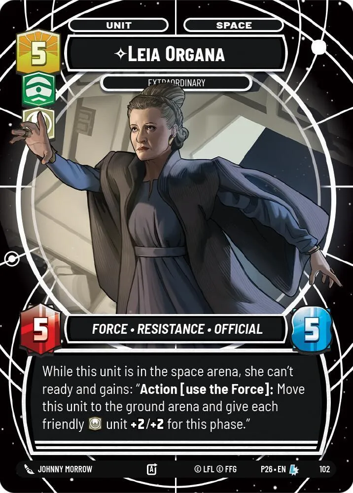 Leia Organa - Extraordinaire — Sector and Regional Promos: Season 1 — Star Wars: Unlimited