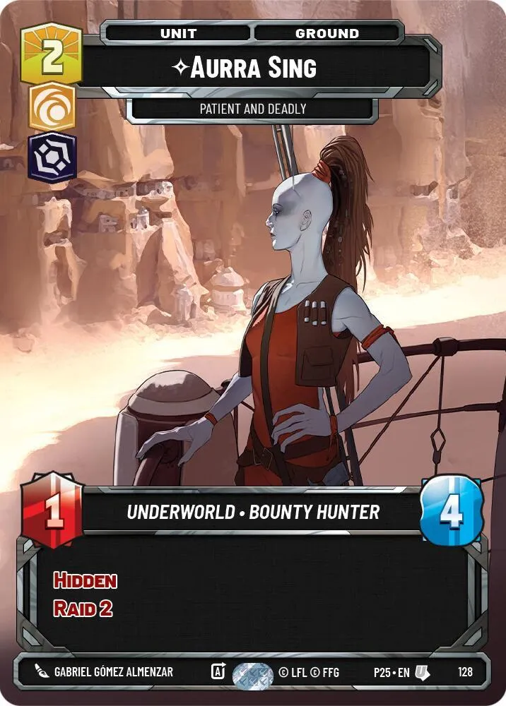 Aurra Sing - Patiente Et Mortelle — Sector and Regional Promos: Season 1 — Star Wars: Unlimited