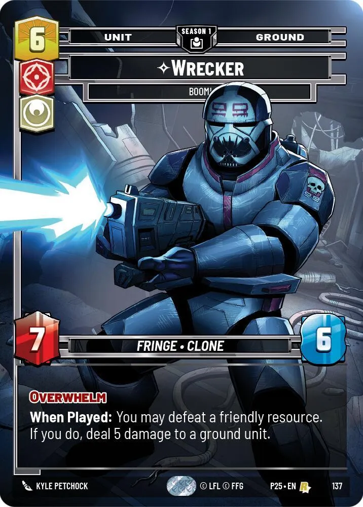 Wrecker - Boum ! — Sector and Regional Promos: Season 1 — Star Wars: Unlimited
