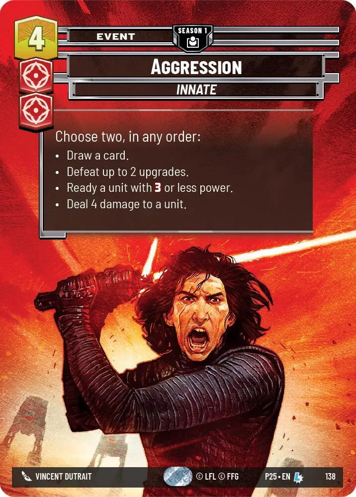Agressivité — Sector and Regional Promos: Season 1 — Star Wars: Unlimited