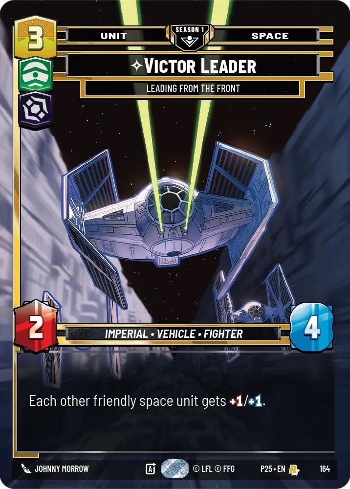 Victor Leader - Commandant En Première Ligne — Sector and Regional Promos: Season 1 — Star Wars: Unlimited