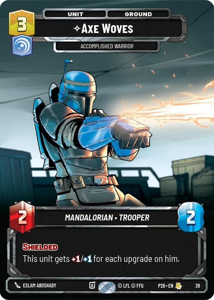 Axe Woves - Guerrier Accompli — Sector and Regional Promos: Season 1 — Star Wars: Unlimited