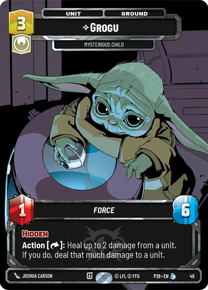 Grogu - Enfant Mystérieux — Sector and Regional Promos: Season 1 — Star Wars: Unlimited