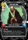 Product image for Qui-Gon Jinn - The Negotiations Will Be Short (Top 8)