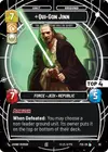 Product image for Qui-Gon Jinn - The Negotiations Will Be Short (Top 4)