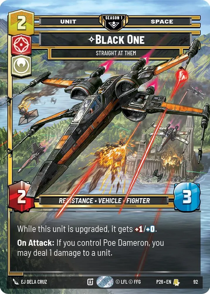 Black One - Droit Sur Eux — Sector and Regional Promos: Season 1 — Star Wars: Unlimited