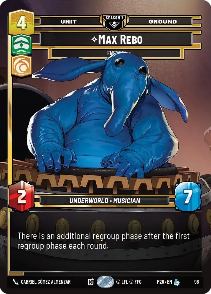 Max Rebo - Encore! — Sector and Regional Promos: Season 1 — Star Wars: Unlimited