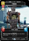 Product image for Grogu -  Yes. Yes. Yes. (Finalist)