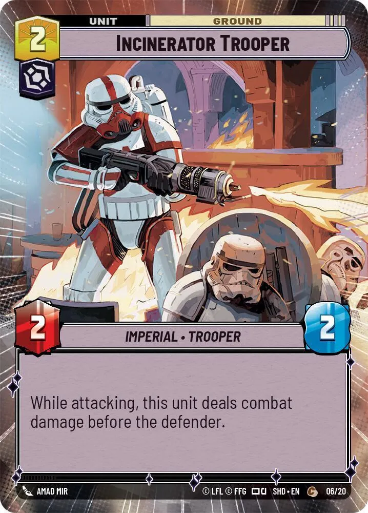 Trooper Incinérateur — Shadows of the Galaxy: Weekly Play Promos — Star Wars: Unlimited