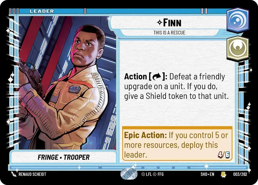 Finn - This is a Rescue — Shadows of the Galaxy — Star Wars: Unlimited