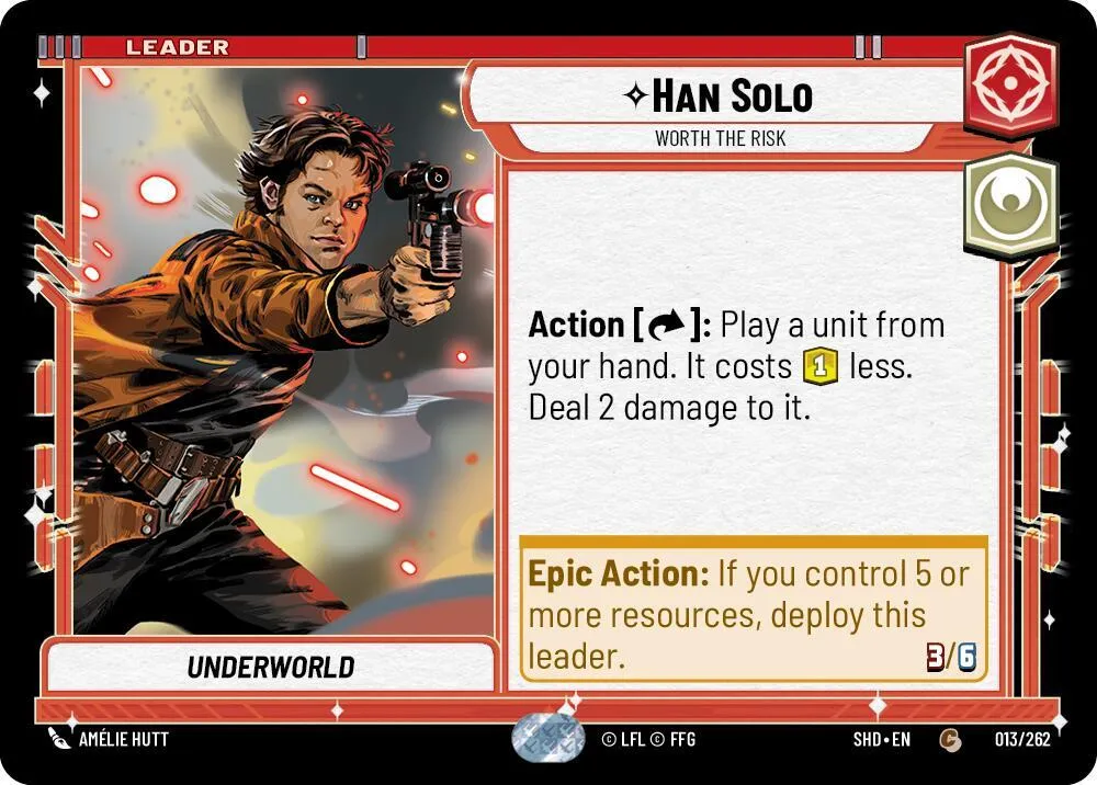 Han Solo - Ça En Valait La Peine — Shadows of the Galaxy — Star Wars: Unlimited