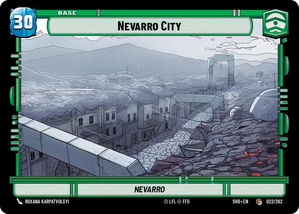 Nevarro City — Shadows of the Galaxy — Star Wars: Unlimited
