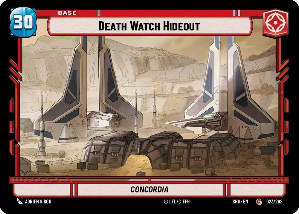 Repaire de la Death Watch — Shadows of the Galaxy — Star Wars: Unlimited