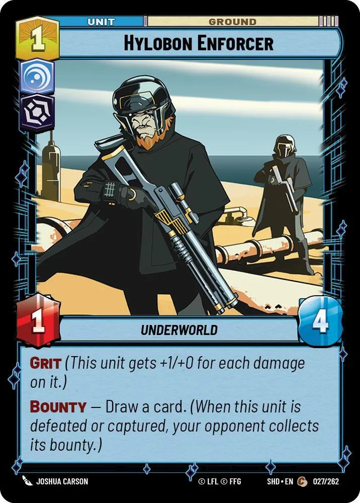 Hylobon Enforcer — Shadows of the Galaxy — Star Wars: Unlimited