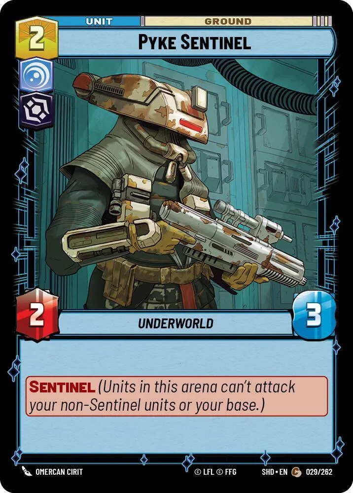 Pyke Sentinel — Shadows of the Galaxy — Star Wars: Unlimited