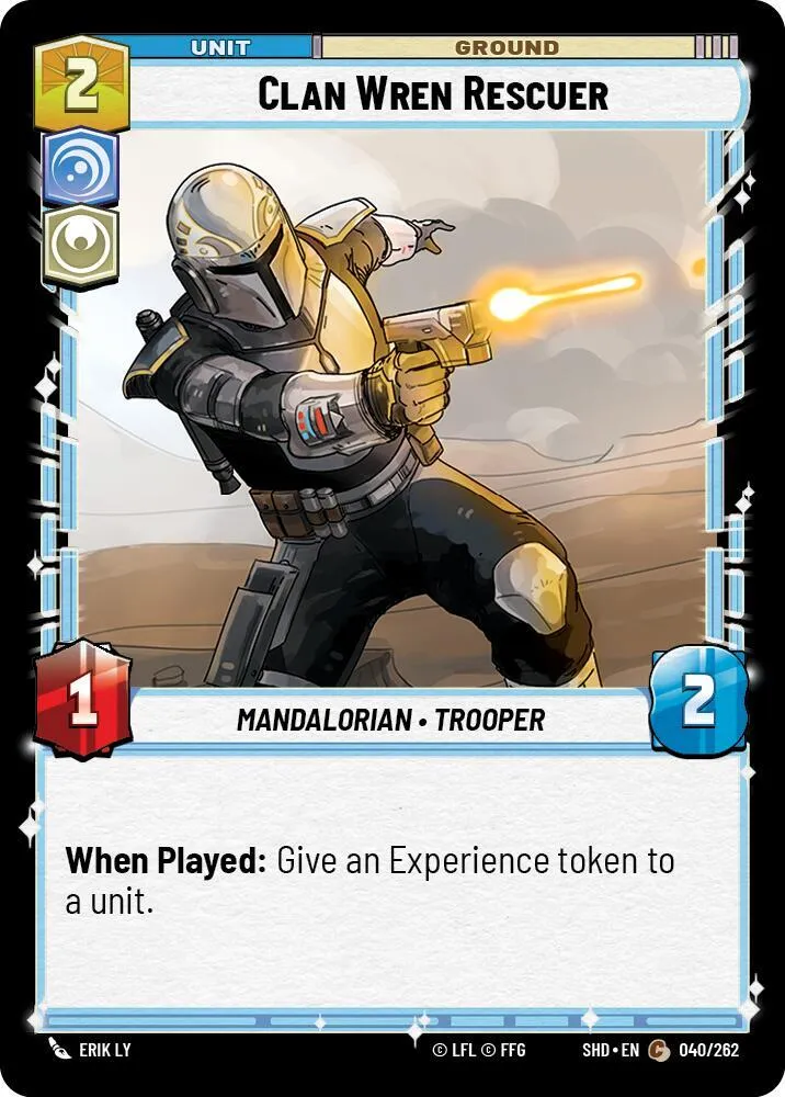 Clan Wren Rescuer — Shadows of the Galaxy — Star Wars: Unlimited