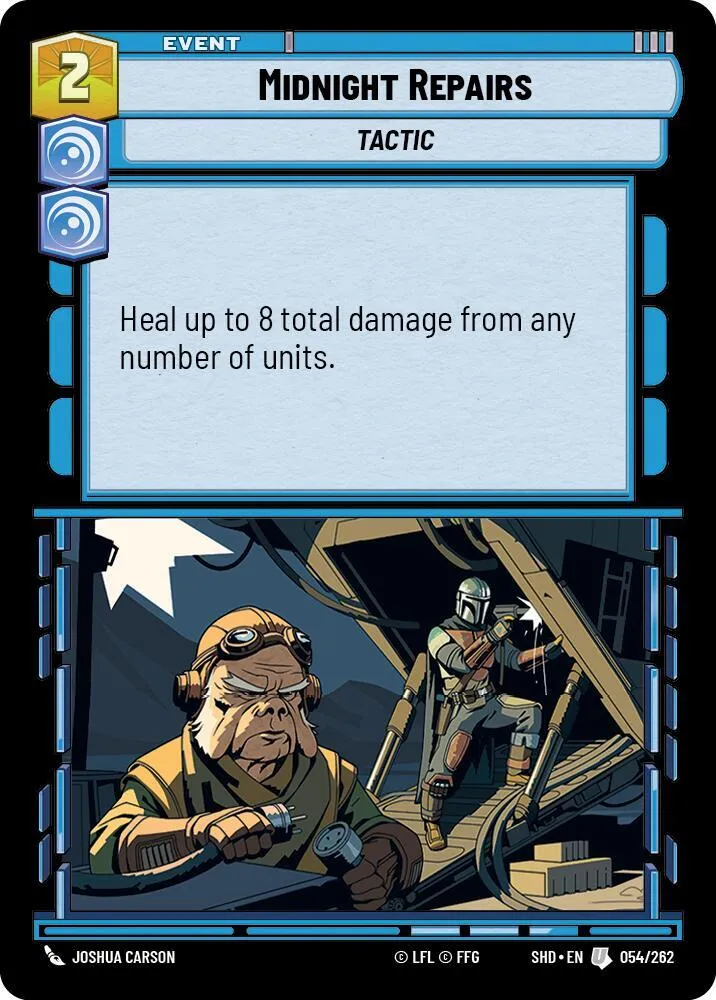 Réparations Nocturnes — Shadows of the Galaxy — Star Wars: Unlimited